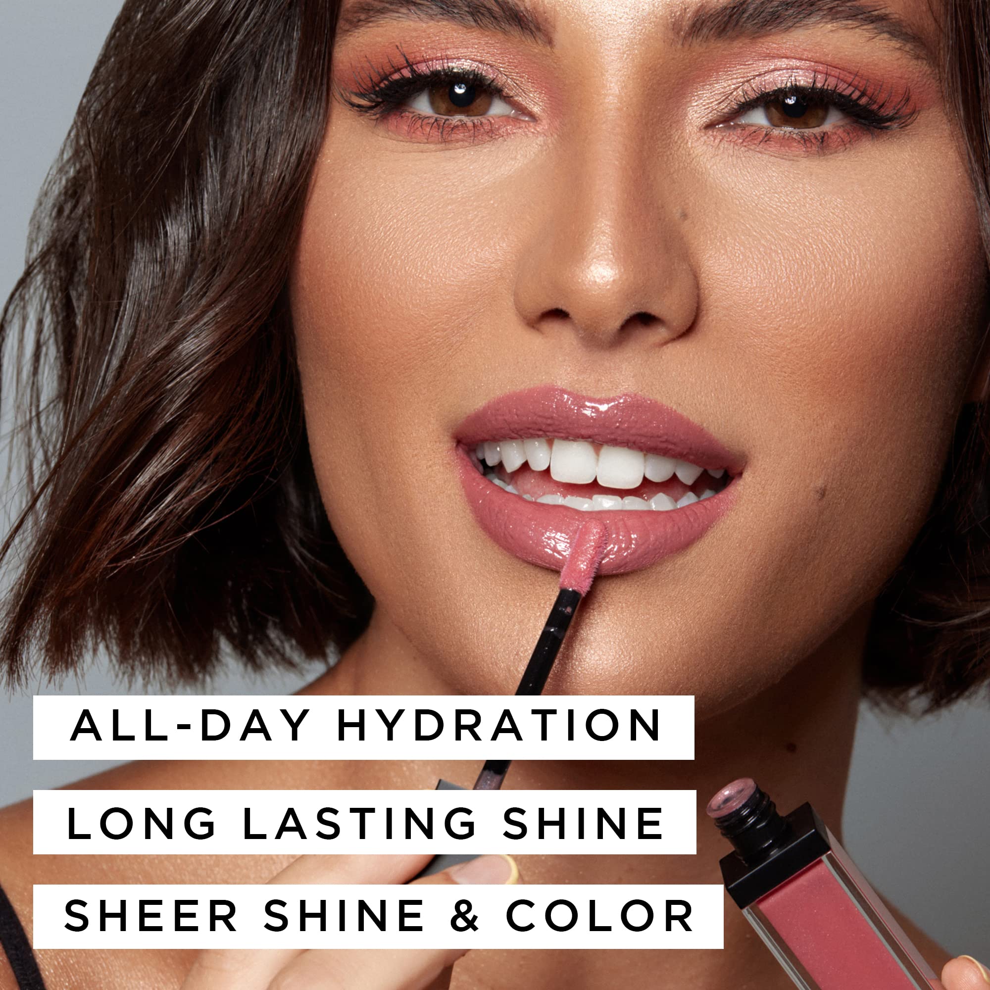 K7L Dark Red Lip Gloss - Born Free | Bold Shine & Lightweight Comfort