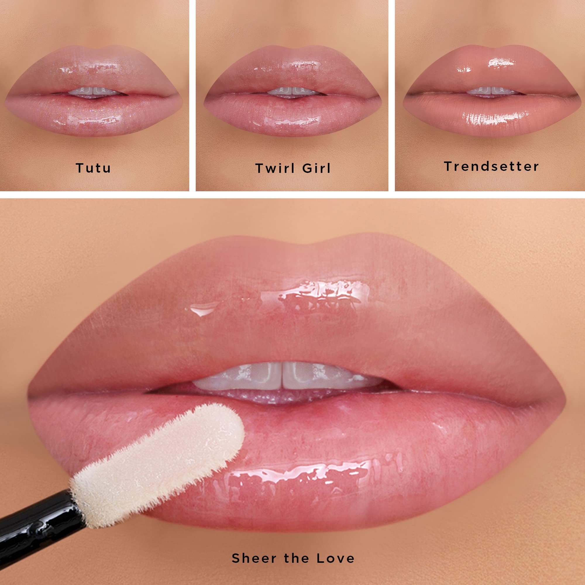K7L Dark Red Lip Gloss - Born Free | Bold Shine & Lightweight Comfort