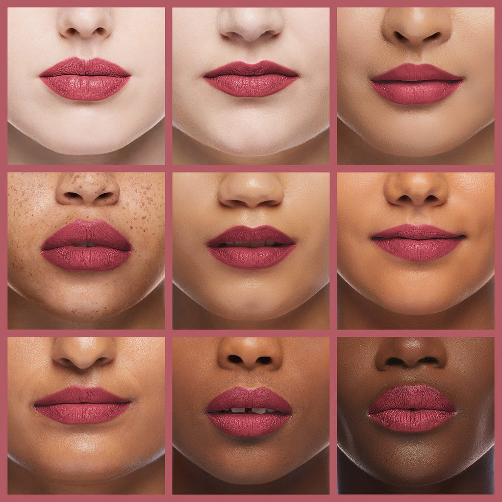 K7L Dark Pink Lip Crayon (Vegan) – Long-Lasting, Waterproof Lip Liner in Buff