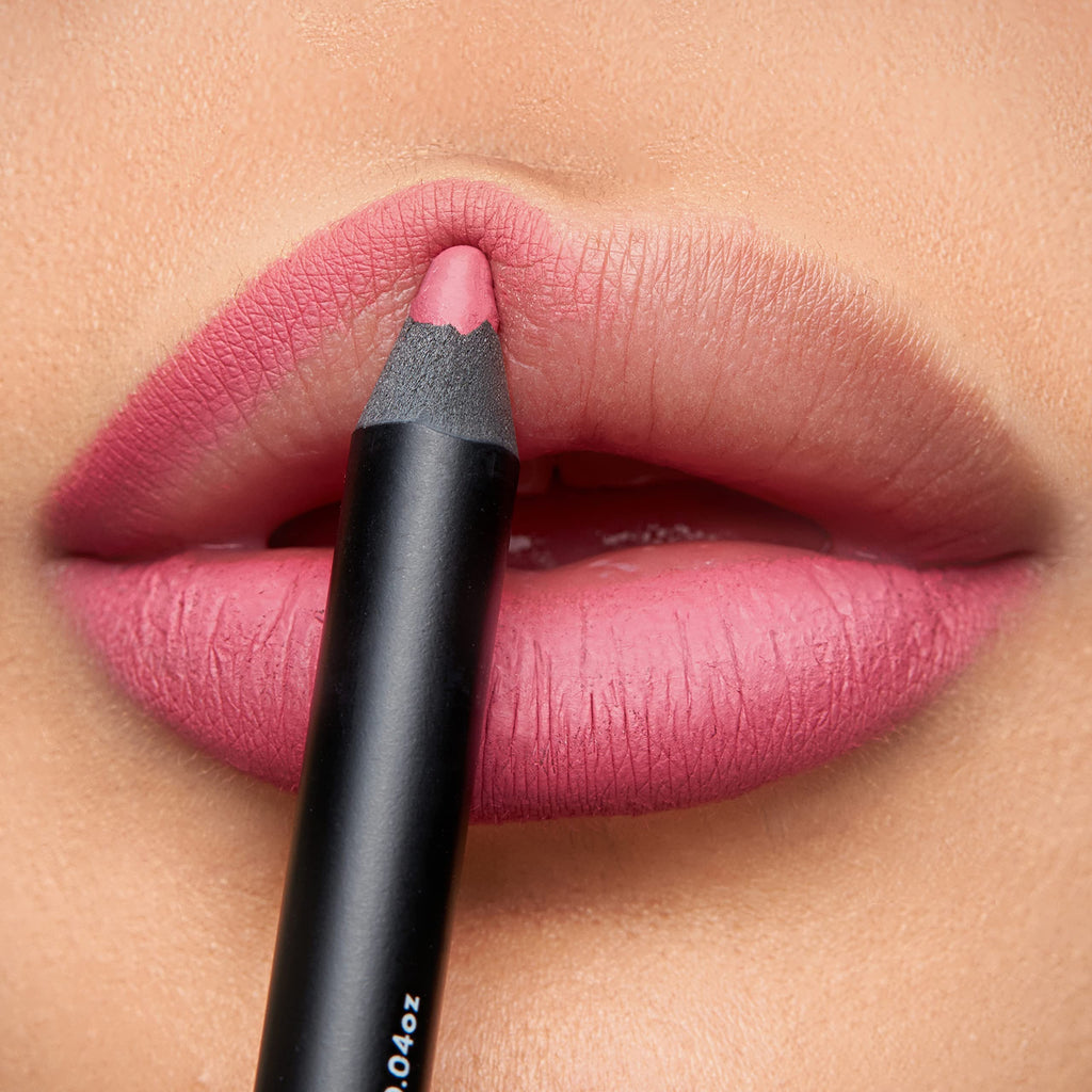 K7L Light Pink Lip Crayon (Vegan) – Waterproof & Smudge-Proof Rose