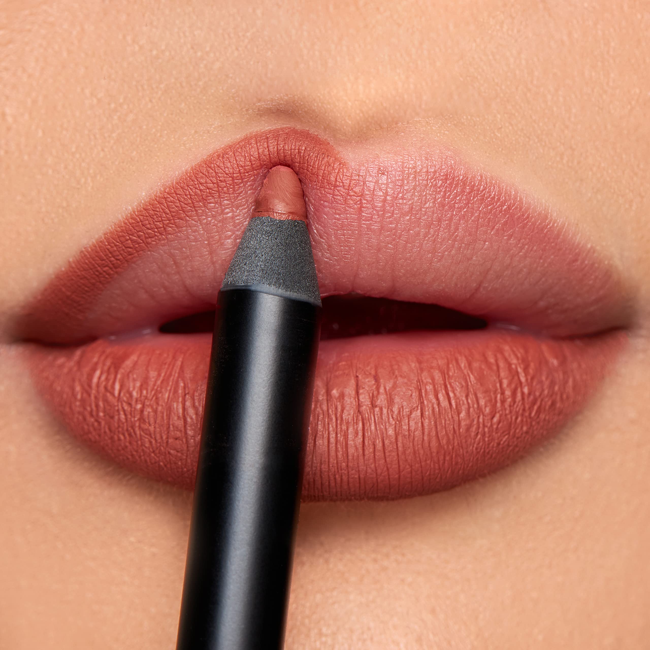 K7L Light Brown Lip Crayon (Vegan) – Waterproof & Long-Lasting in Biscuit