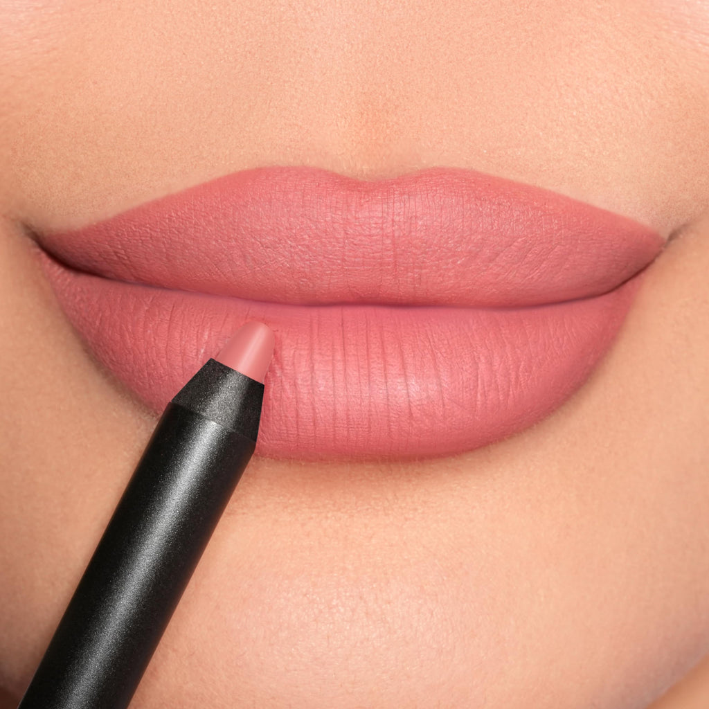 K7L Lipliner Pink - Waterproof, Smudge-Proof, Precise Matte Lip Pencil
