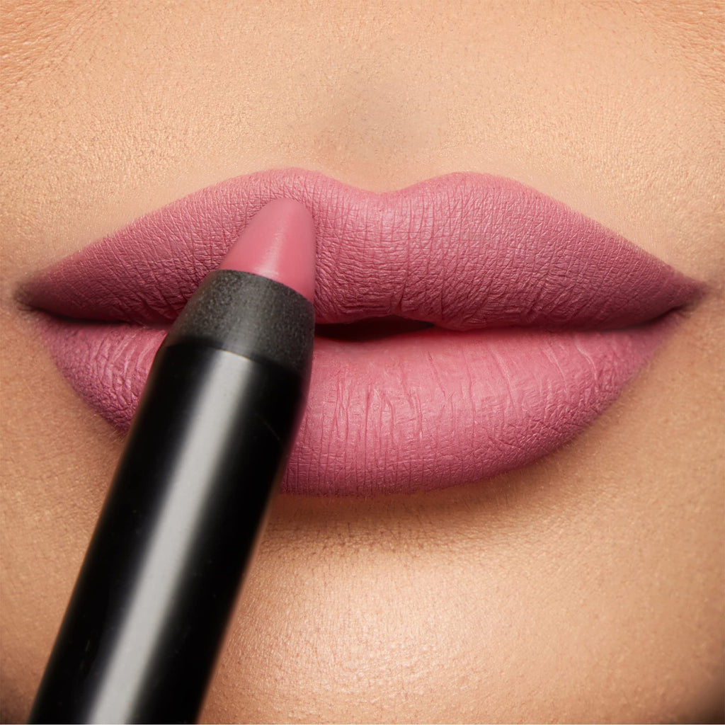 K7L Matte Pink Lipstick Crayon Rose Quartz | All-Day Vegan Lip Color