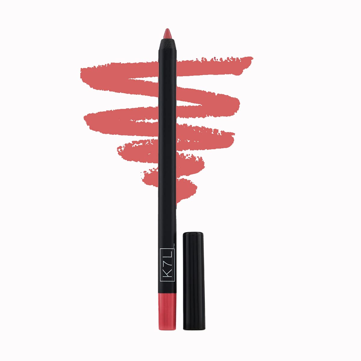 K7L Pink Lip Crayon – Vegan, Waterproof & Smudge-Proof, 12-Hour Wear