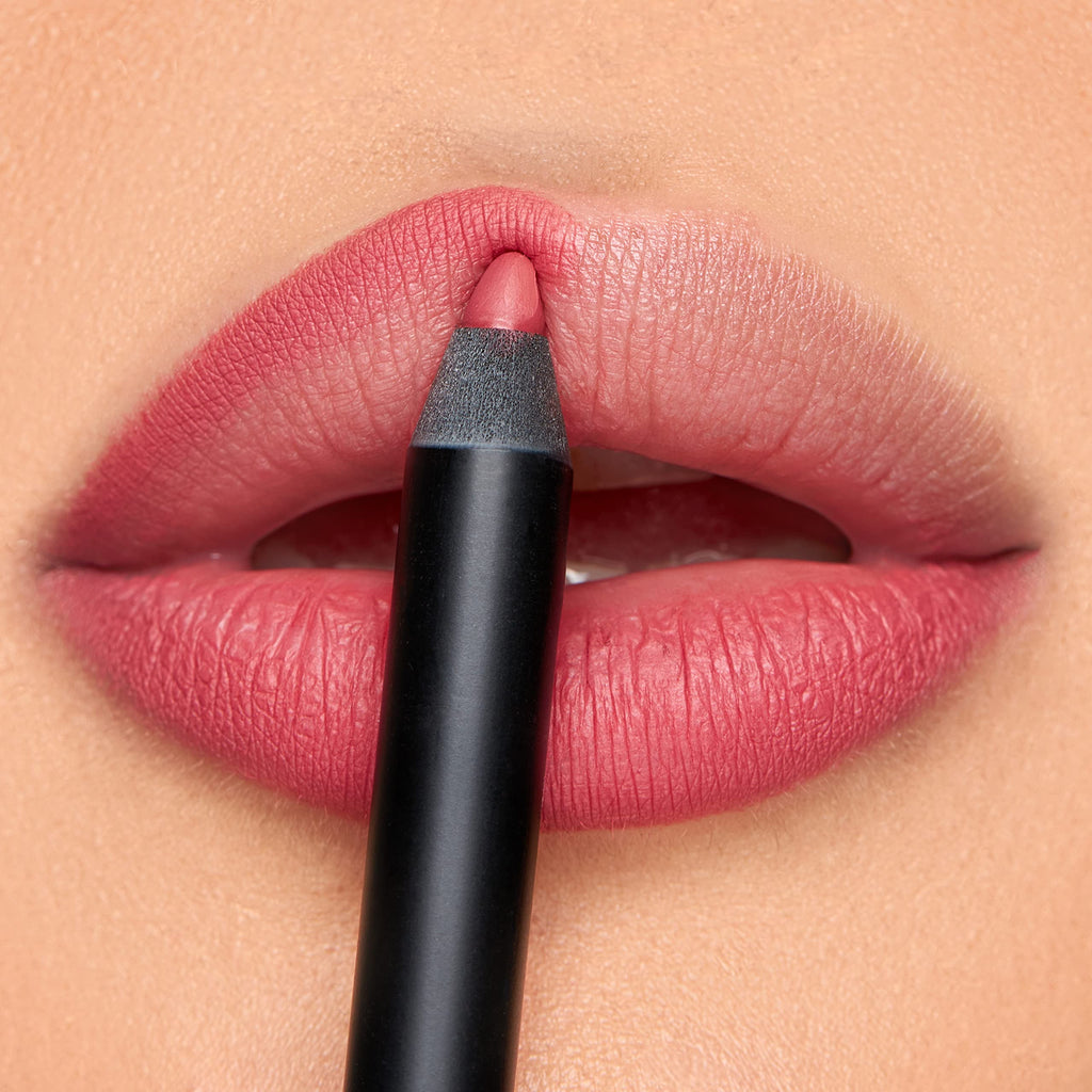 K7L Pink Lip Crayon (Vegan) — Waterproof & Smudge-Proof Lip Liner