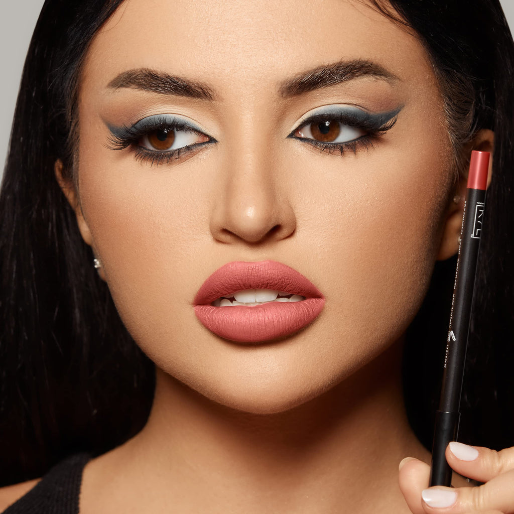 K7L Pink Lip Crayon – Vegan, Waterproof & Smudge-Proof, 12-Hour Wear