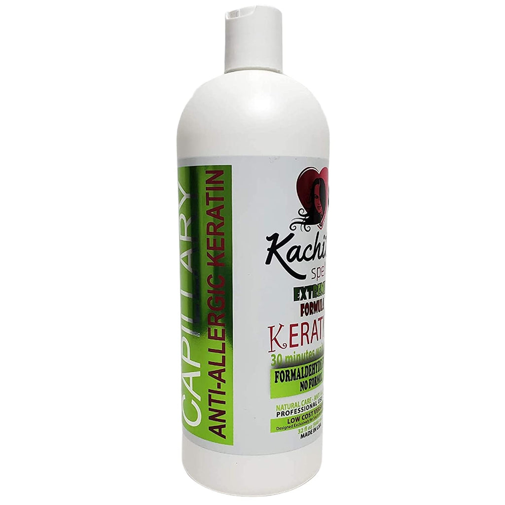 Kachita Spell Brazilian Keratin Treatment — Formaldehyde Free, 1 Litre, Made in USA