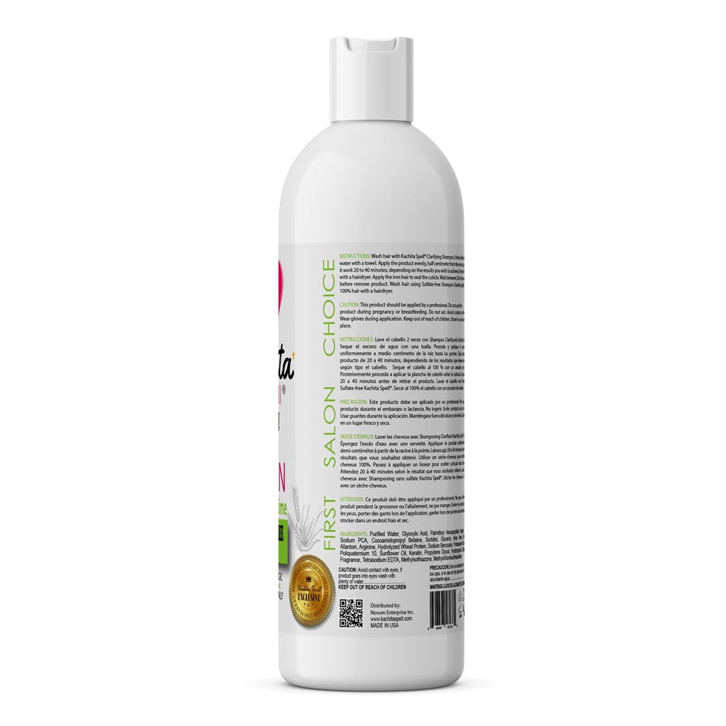 Kachita Spell Keratin Treatment – Formaldehyde-Free, Made in USA | Brazilian Hair Straightening
