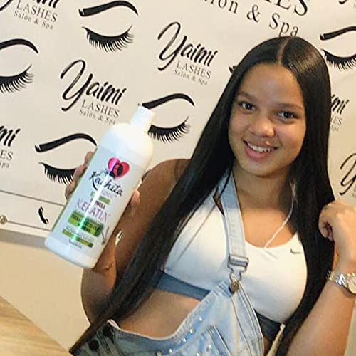 Kachita Spell Brazilian Keratin Treatment — Formaldehyde Free, 1 Litre, Made in USA