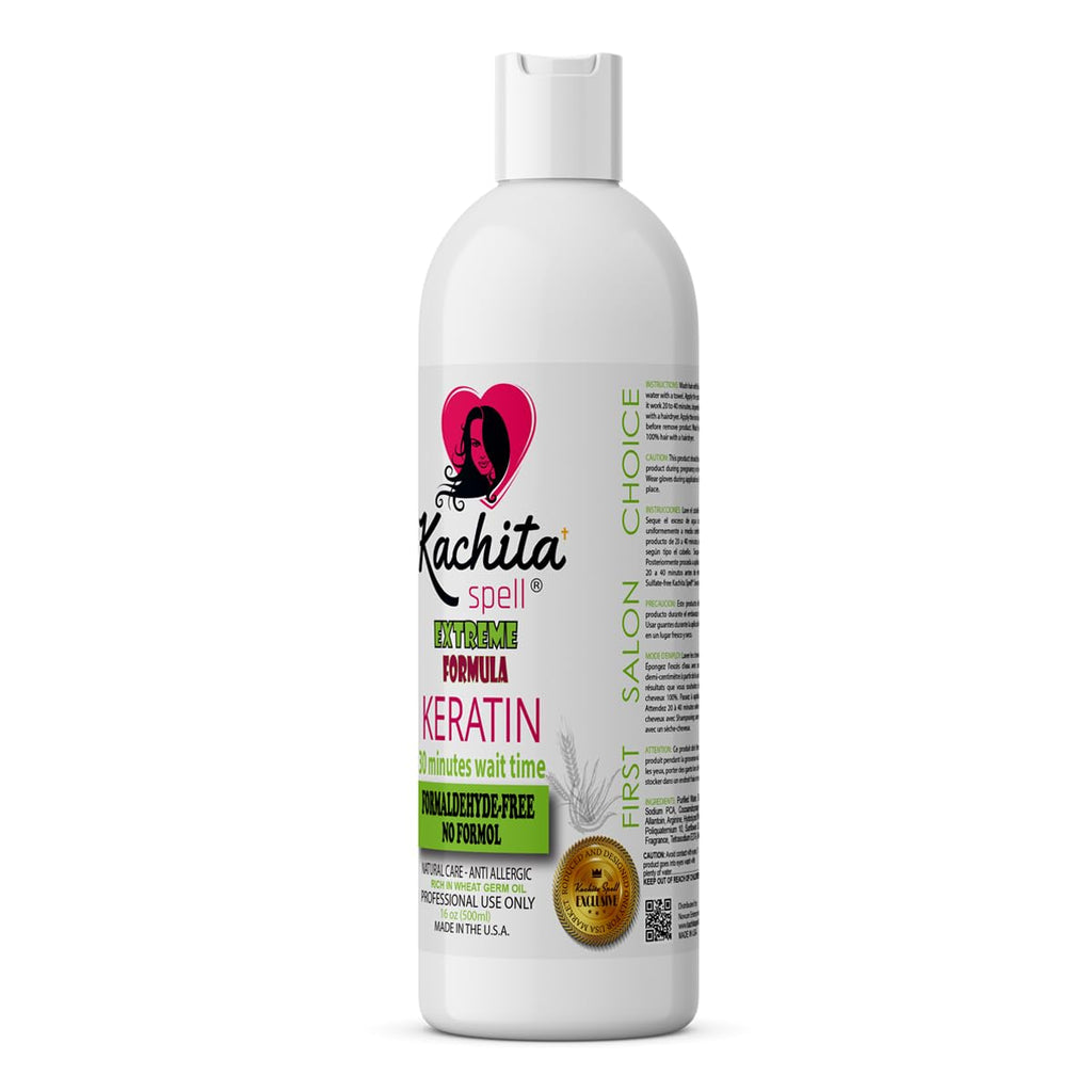 Kachita Spell Keratin Treatment – Formaldehyde-Free, Made in USA | Brazilian Hair Straightening