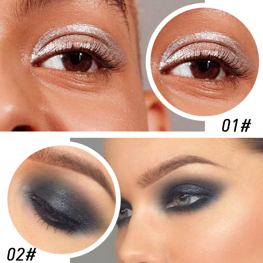 Kaely 4-Piece Gel Eyeliner Pencil Set — Waterproof, Smudge-Proof, Multi-Use