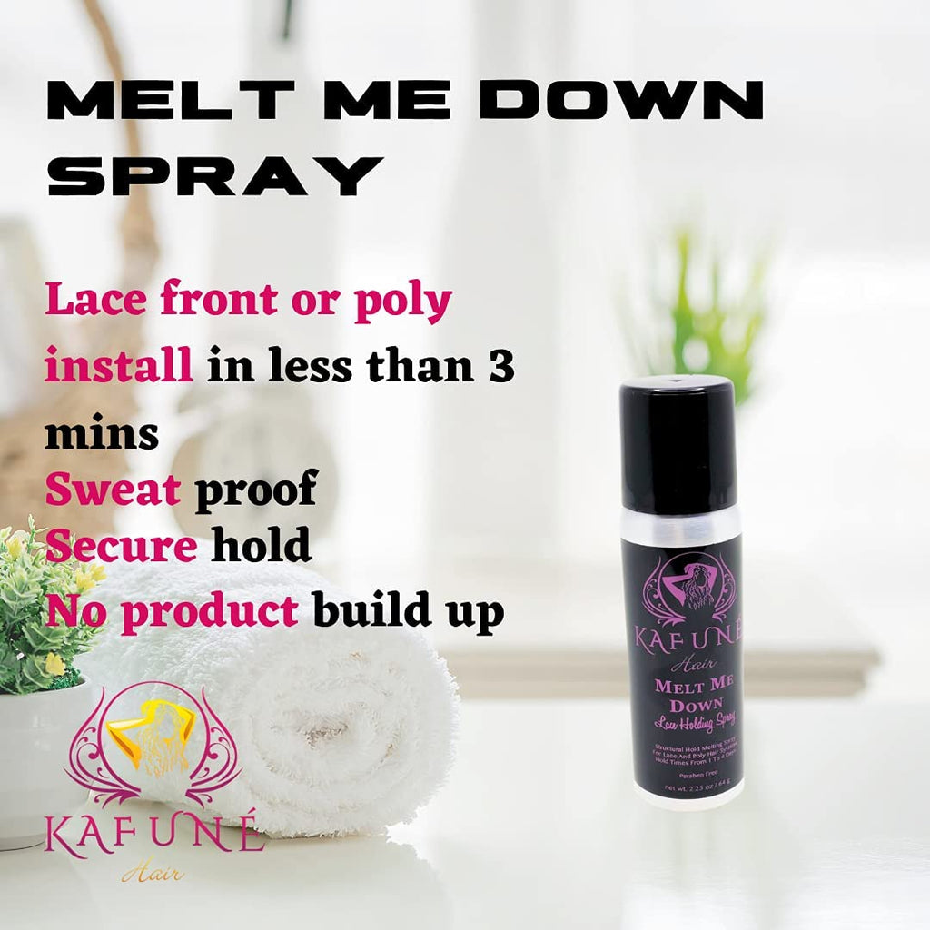 Kafune Amor Hair Melt Me Down – Glueless Lace Hold Spray (1–5 Days)