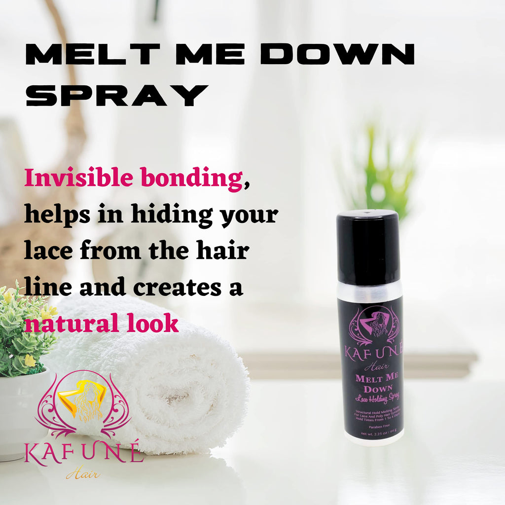Kafune Amor Hair Melt Me Down – Glueless Lace Hold Spray (1–5 Days)