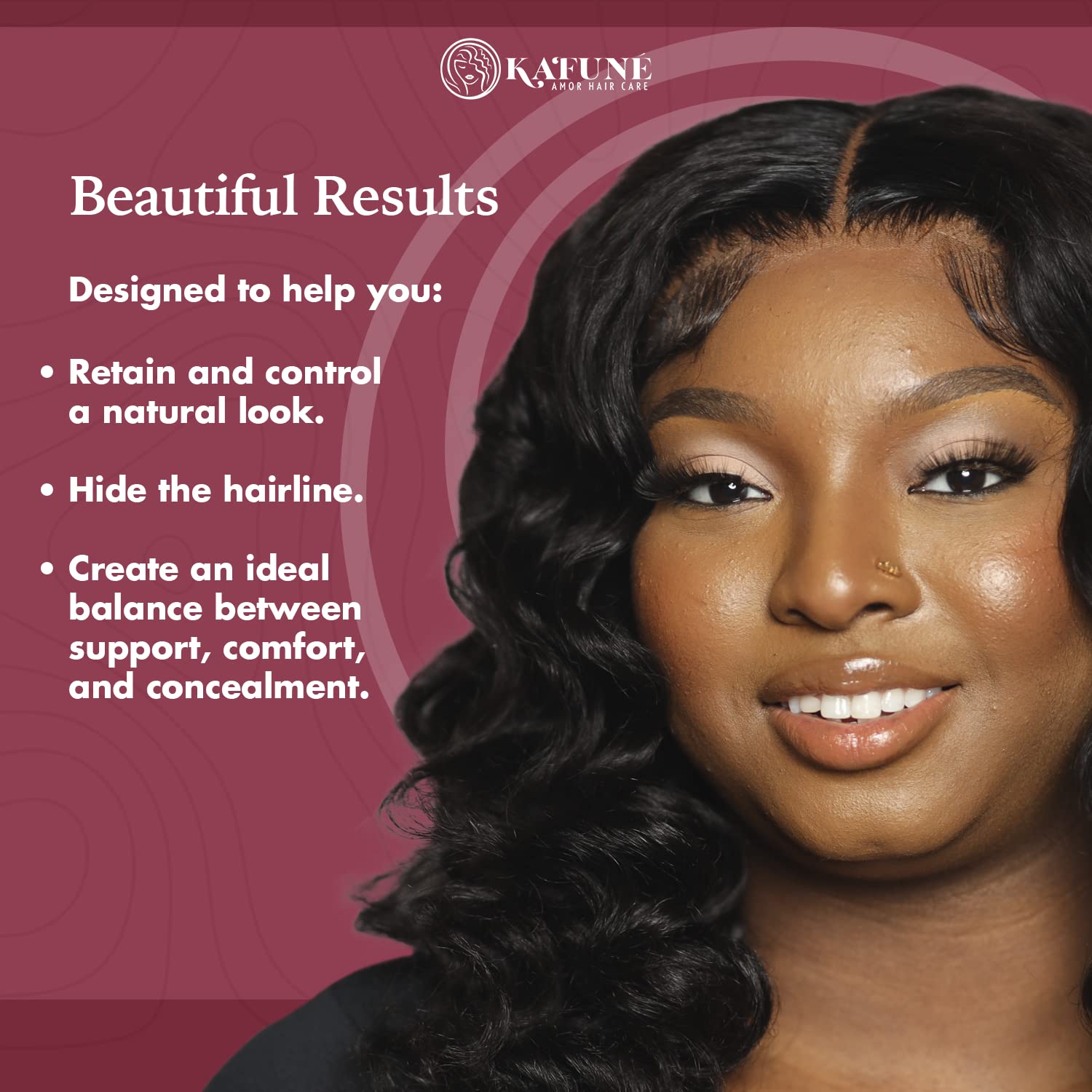 Kafune Amor Hair Melt Me Down – Glueless Lace Hold Spray (1–5 Days)