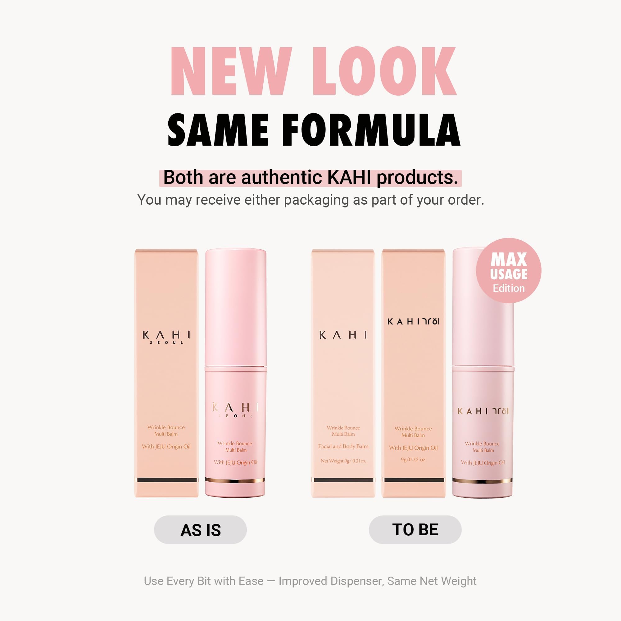 KAHI BALM SERIES | Collagen Balm Stick – All-in-One Skin Moisturizer & Primer