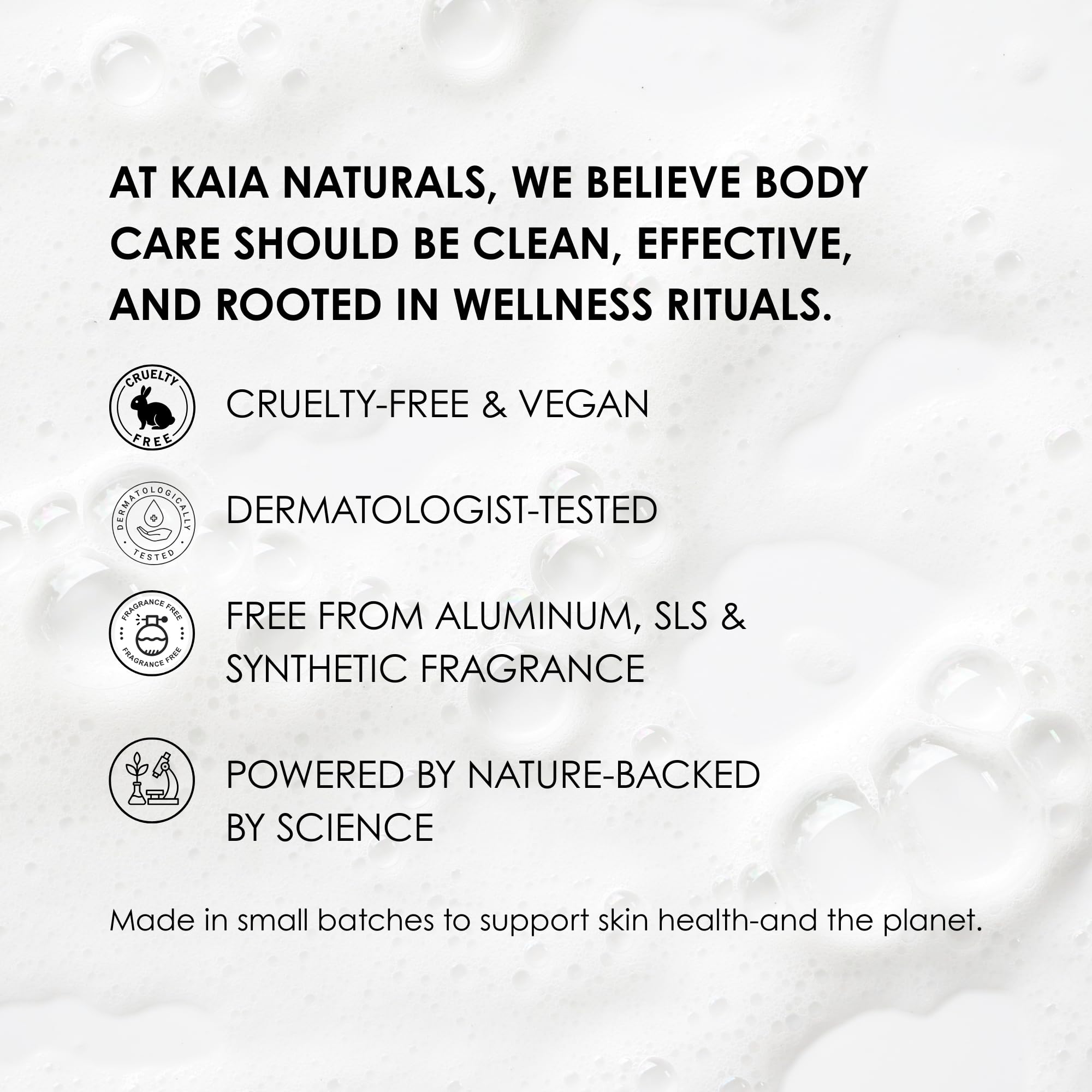 Kaia Naturals Takesumi Detox Dry Shampoo – Untinted, Charcoal-Powered, Non-Aerosol, Talc-Free