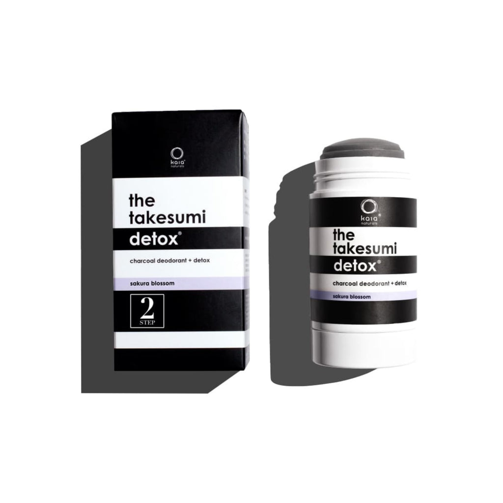 Kaia Naturals Takesumi Detox Sakura Blossom Charcoal Deodorant