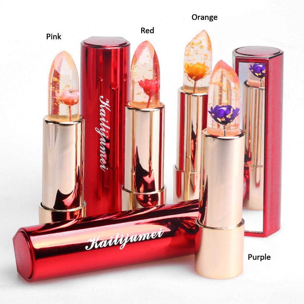 Kailijumei Moisturizer Lipstick Set – Flower Jelly Lipstick 4g x4