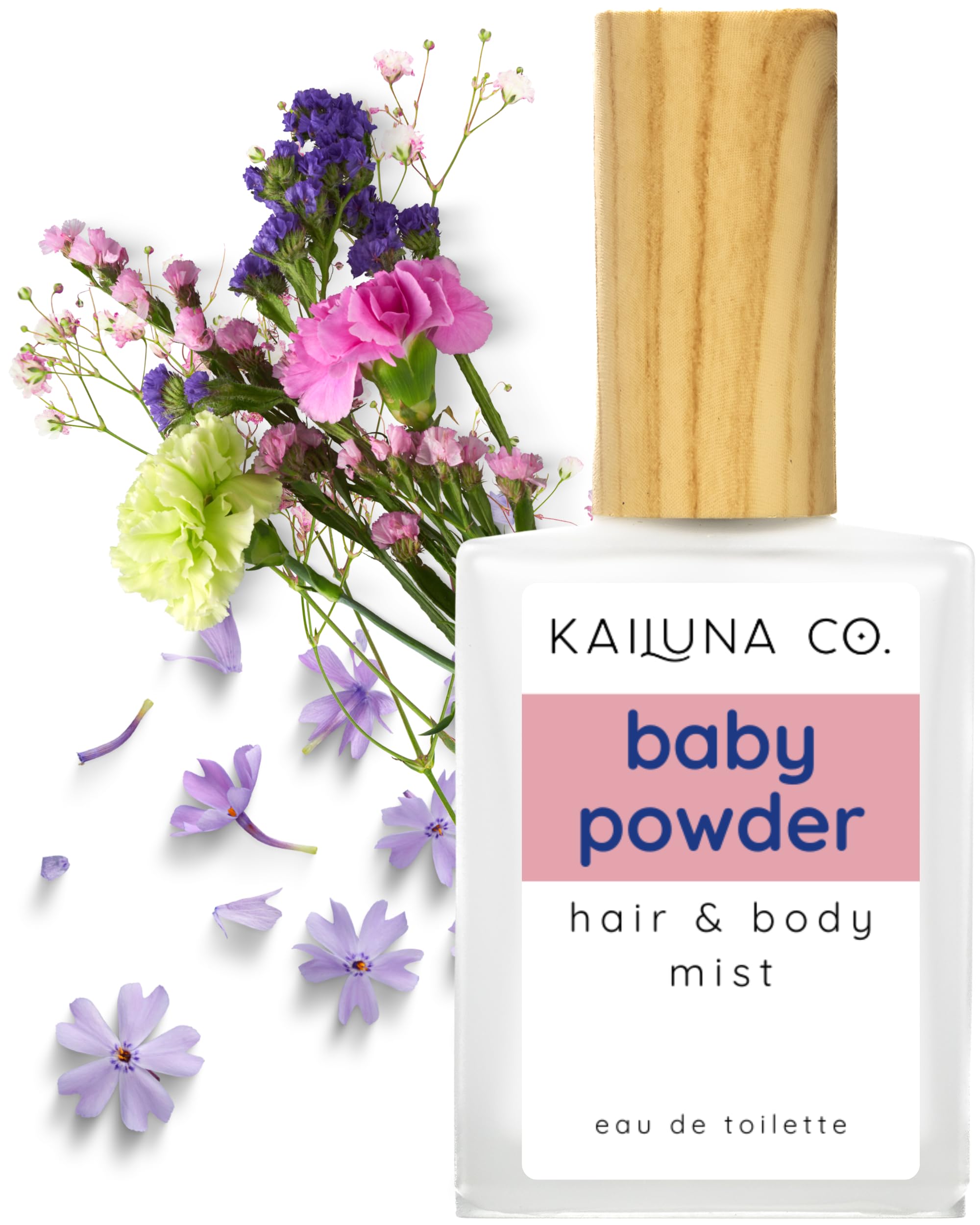 Kailuna Co. Baby Powder Mist – Alcohol-Free, Handmade in California