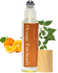 Kailuna Co. Orange Patchouli Roll-On — Natural, Alcohol-Free Fragrance with Jojoba Oil, Made in California