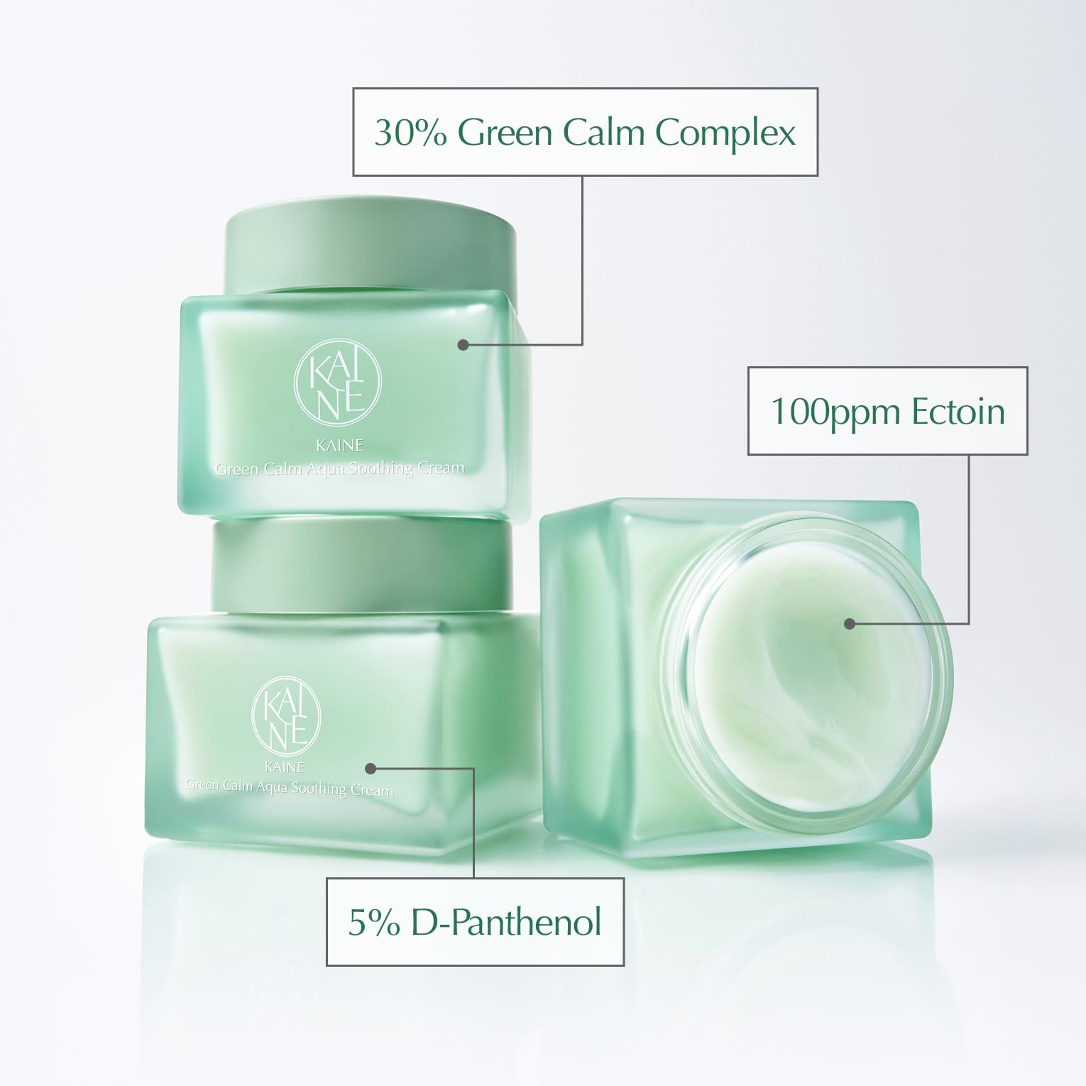 KAINE Green Calm Aqua Soothing Cream 70ml – Hydrating, Gentle for Sensitive Skin