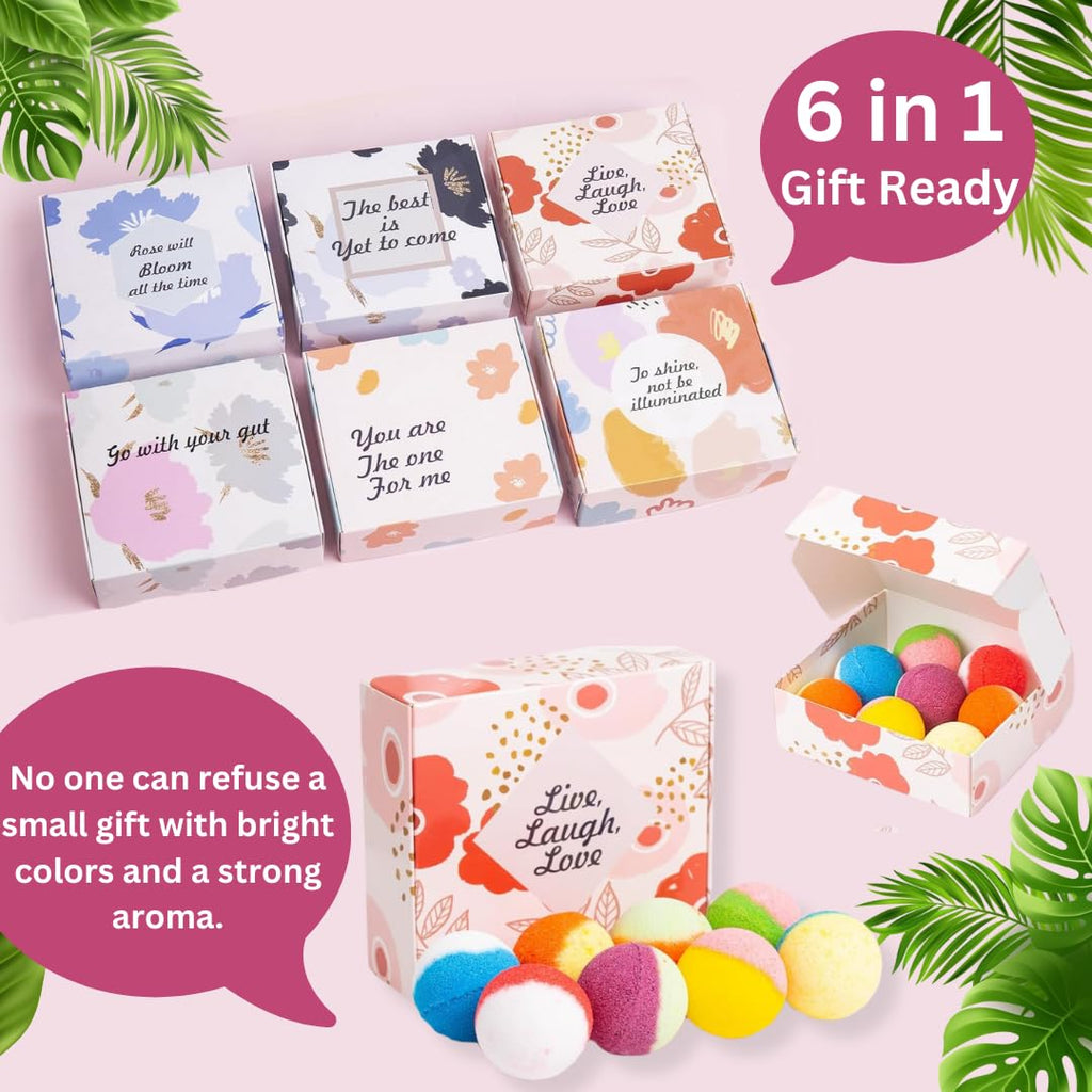 Kainga Recka 48 Natural & Organic Bath Bombs — Relaxation Gift Set