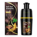 KAISASA Hair Dye Shampoo 3-in-1 Chestnut Brown – Safe, Easy Grey Coverage