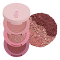 KAJA Beauty Bento 07 Glowing Guava – 3-Color Eyeshadow Palette | K-Beauty Mini, Shimmer & Matte Finishes, Cruelty-Free, 0.03 oz