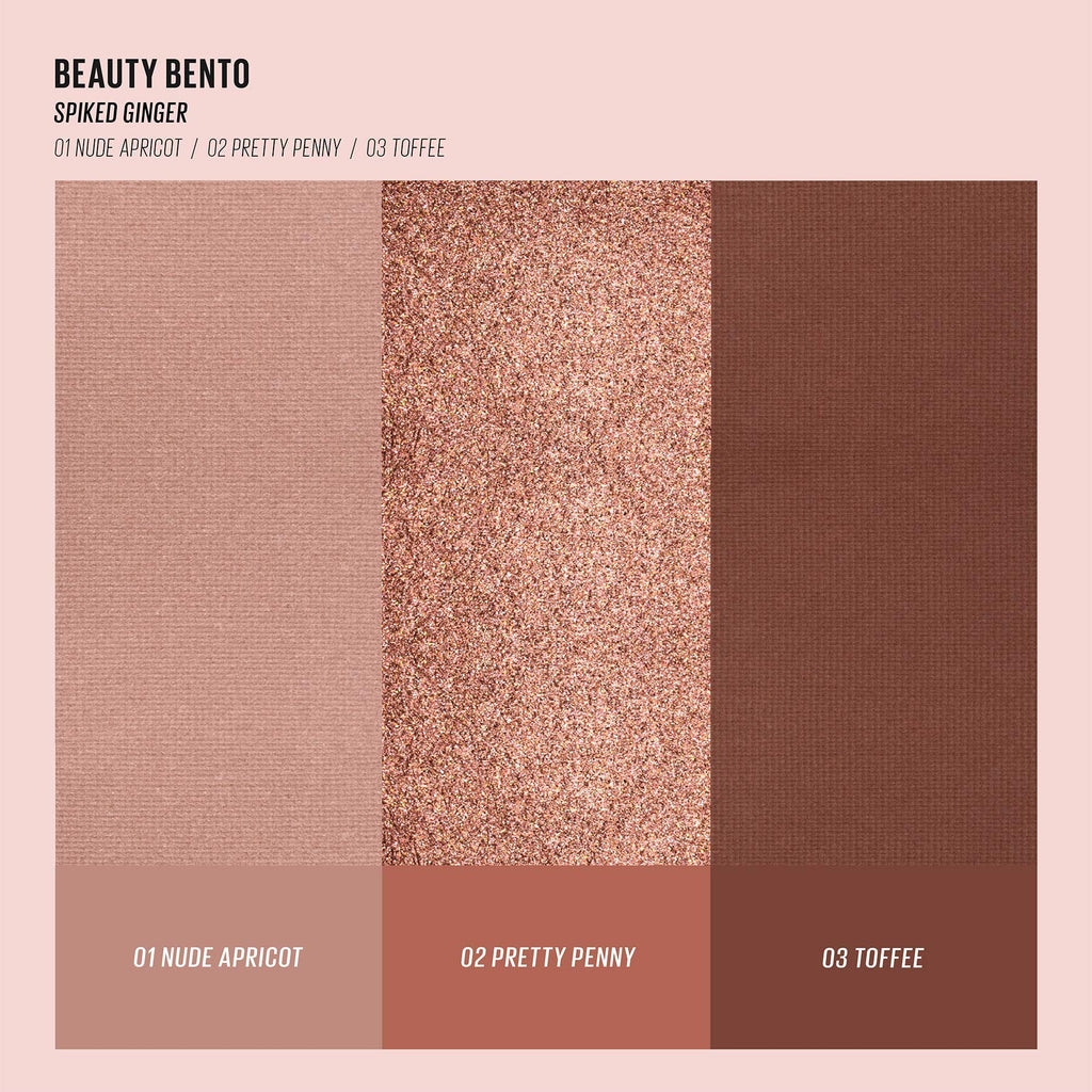 KAJA Bento Bouncy Eyeshadow Trio – Warm Honey Tones, Travel Size | Allure Best of Beauty 2019