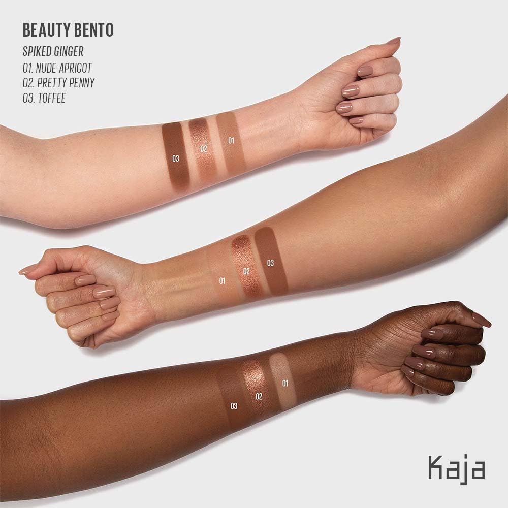 KAJA Bento Bouncy Eyeshadow Trio – Warm Honey Tones, Travel Size | Allure Best of Beauty 2019