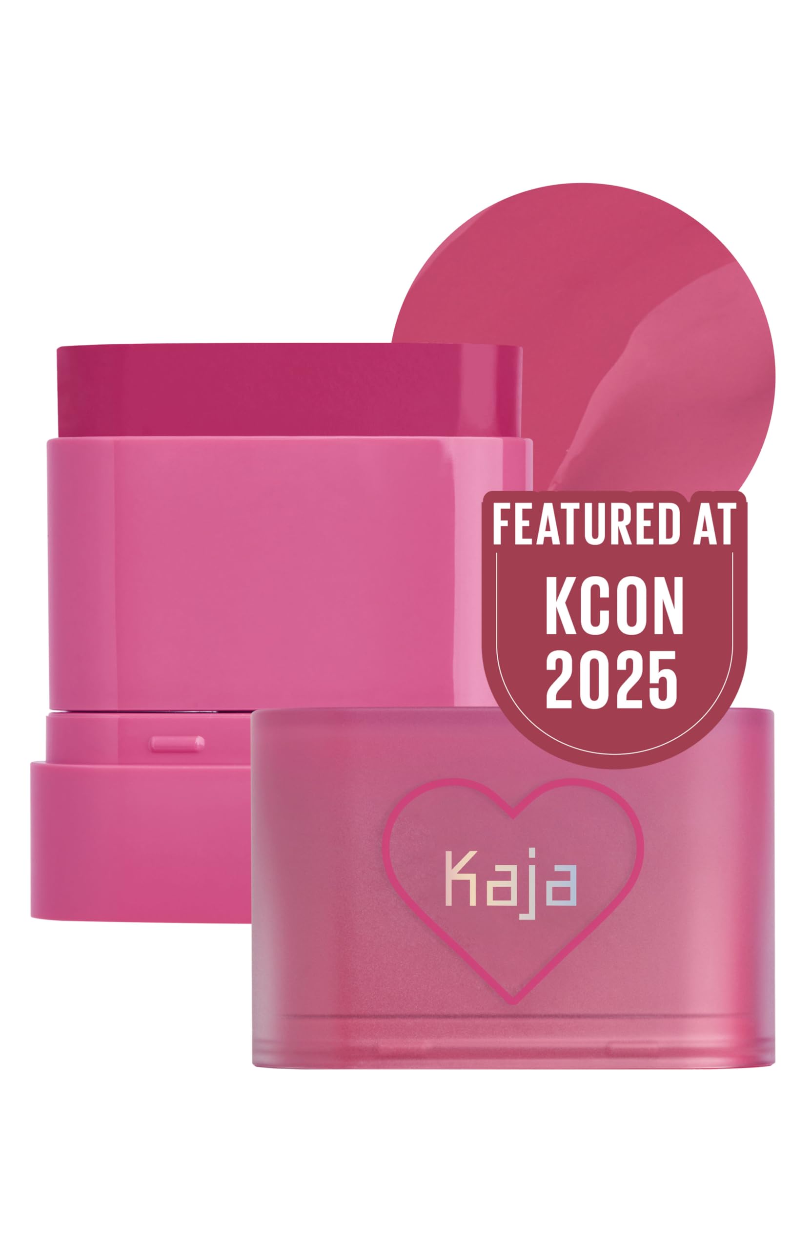 KAJA Dewy Bar 01 Berry Sparkler – 2-in-1 Creamy Blush & Lip Balm, 10g