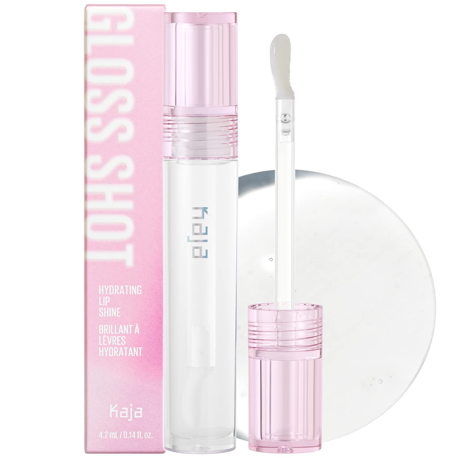 Kaja Gloss Shot 01 Crystal Clear Lip Balm – High Shine, Hydrating