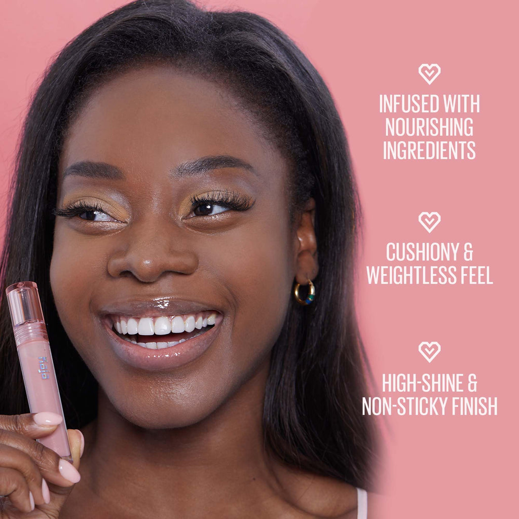 Kaja Gloss Shot 01 Crystal Clear Lip Balm – High Shine, Hydrating
