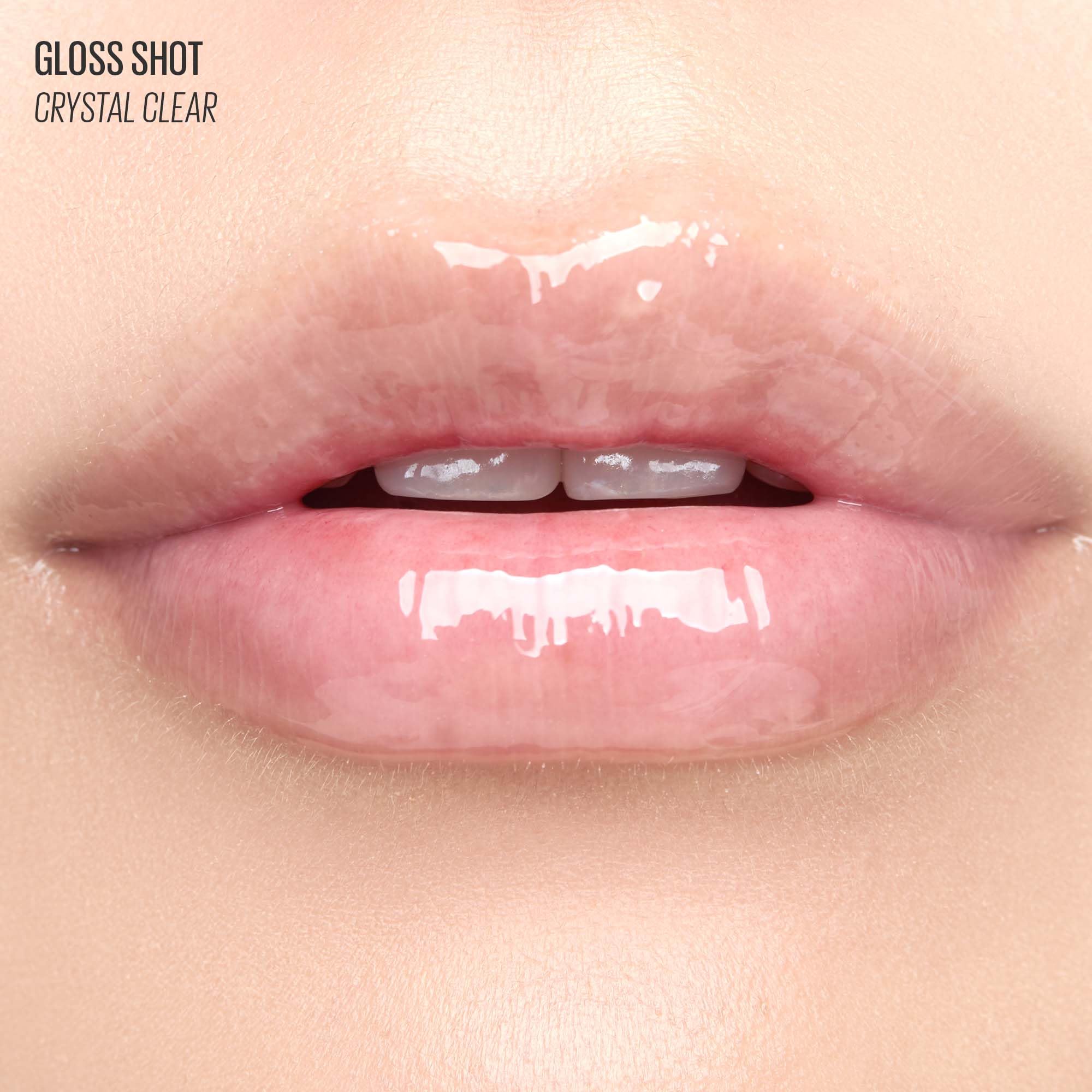 Kaja Gloss Shot 01 Crystal Clear Lip Balm – High Shine, Hydrating