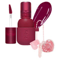 KAJA Jelly Charm 01 Cherry Spritz Lip & Blush Glazed Keychain Stain | Hydrating, Long-Lasting Tint