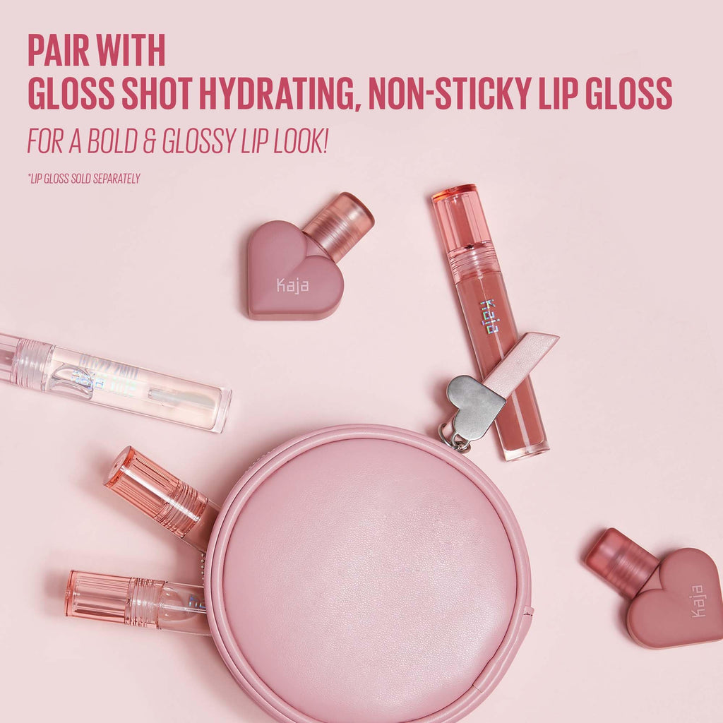 Kaja Lip Mousse Love Swipe 05 I'm Melting | Buildable Velvet Finish with Raspberry Seed Oil & Vitamin E | 0.22 oz