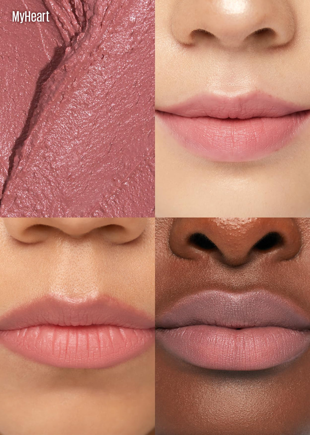 KAJA Love Blur Lip Balm 05 My Heart – Semi-Matte Daily Color Lip Balm with Shea Butter & Avocado Oil