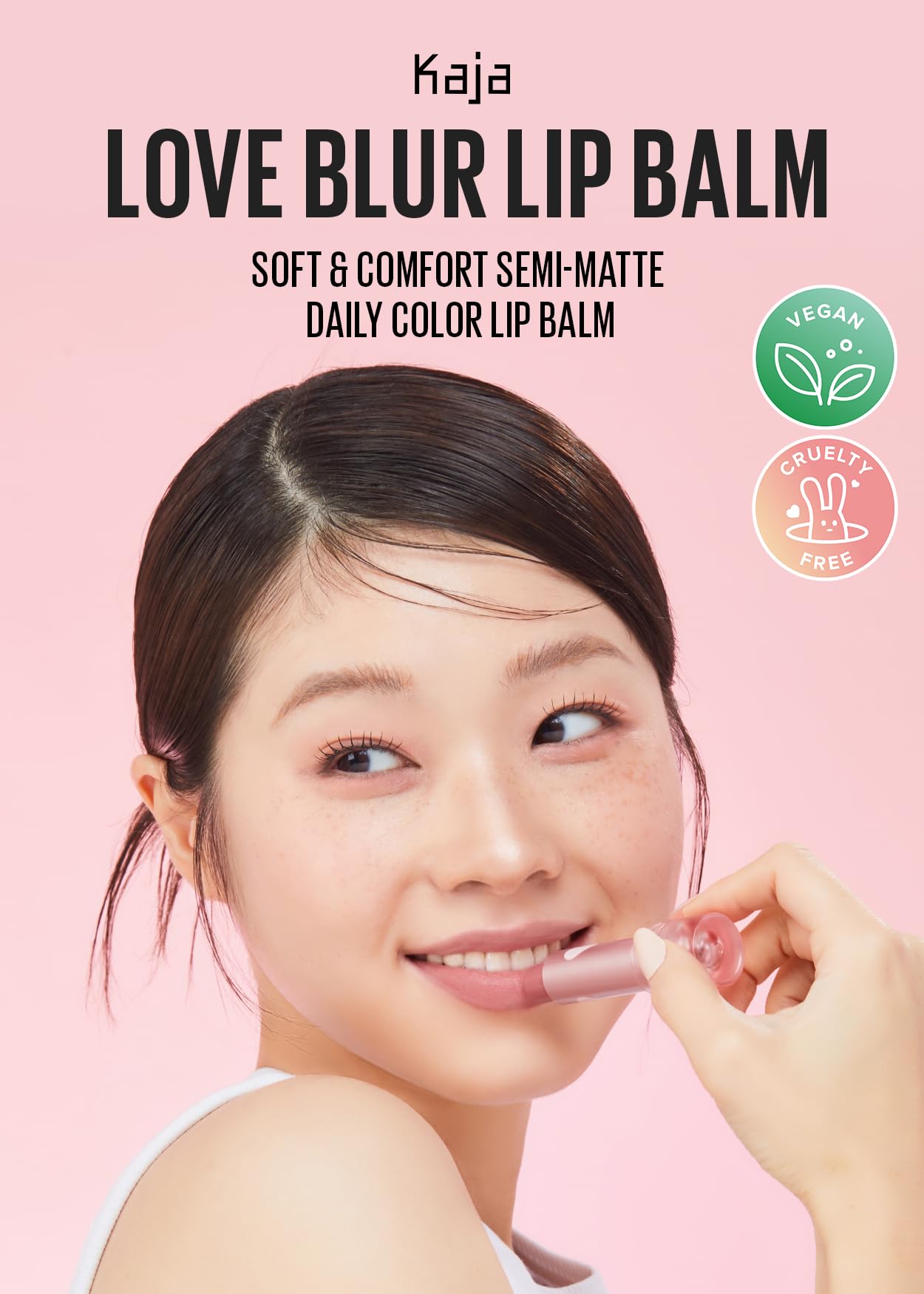 KAJA Love Blur Lip Balm - Affection | Semi-Matte Daily Lip Color & Hydration