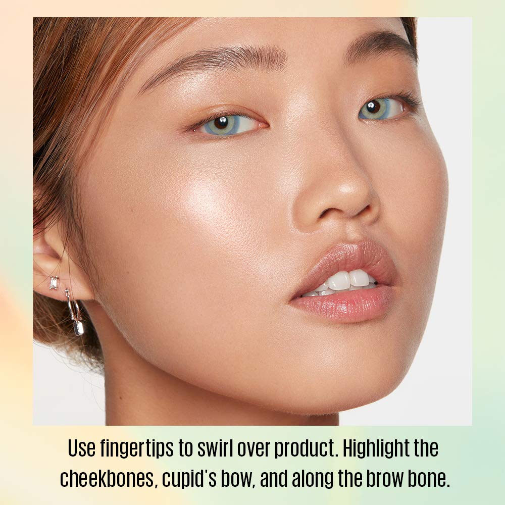 KAJA Mochi Glow Bouncy Highlighter 03 Luna – Cruelty-Free K-Beauty Glow