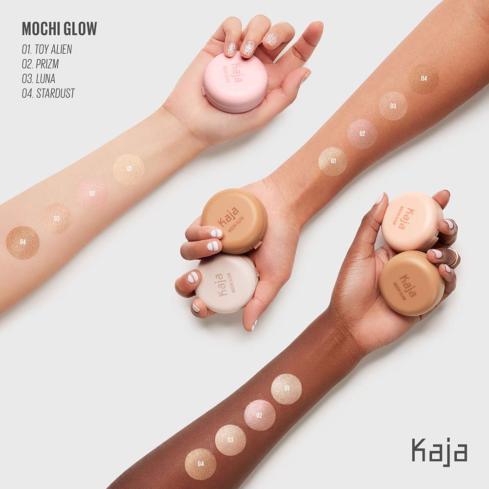 KAJA Mochi Glow Bouncy Highlighter 03 Luna – Cruelty-Free K-Beauty Glow