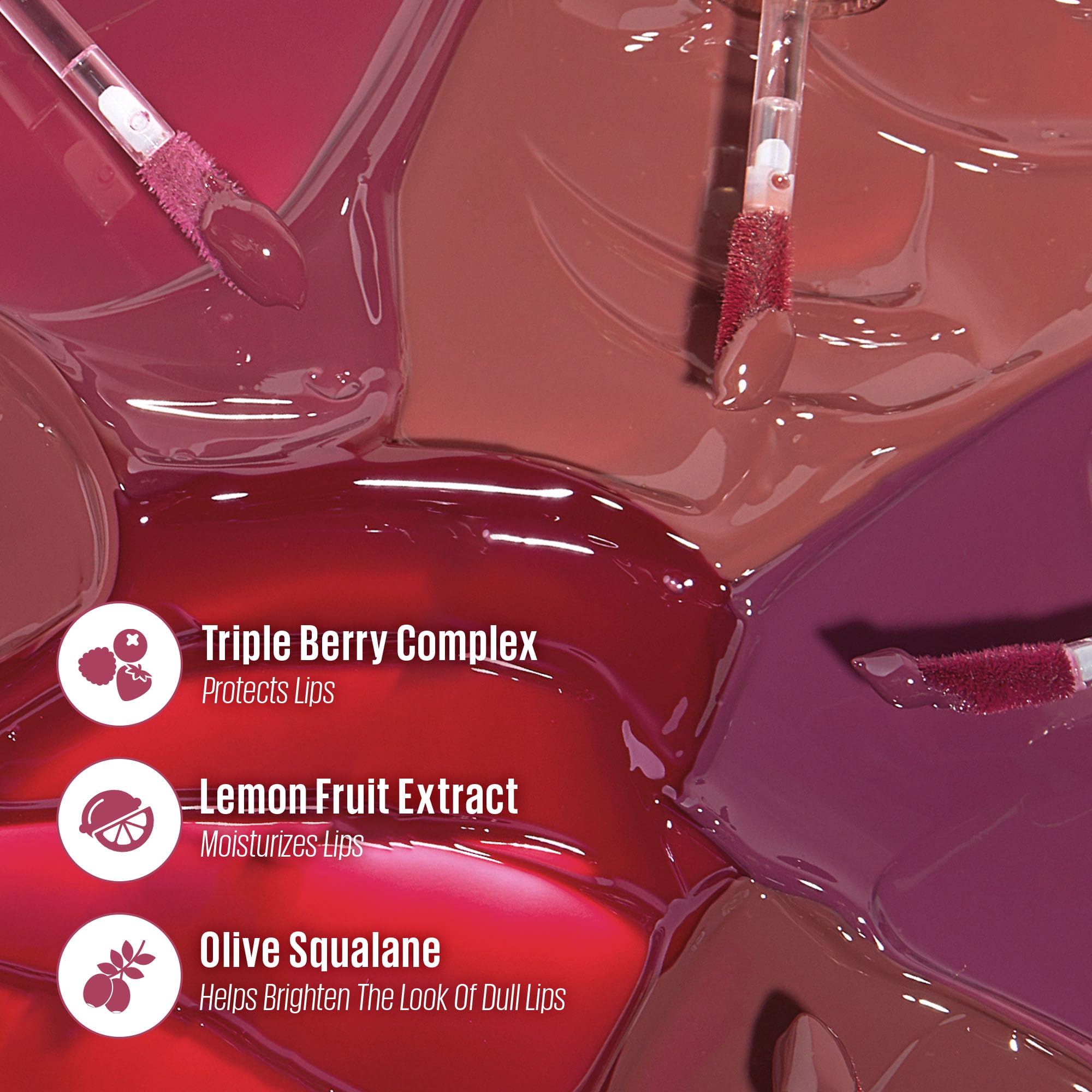 KAJA Jelly Charm 01 Cherry Spritz Lip & Blush Glazed Keychain Stain | Hydrating, Long-Lasting Tint