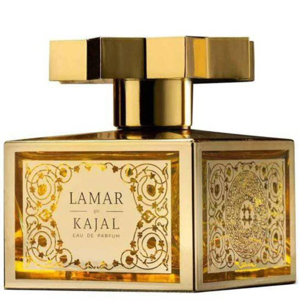 Kajal Lamar De Parfum Spray for Men, 3.4 oz - Golden Rose and Jasmine Fragrance