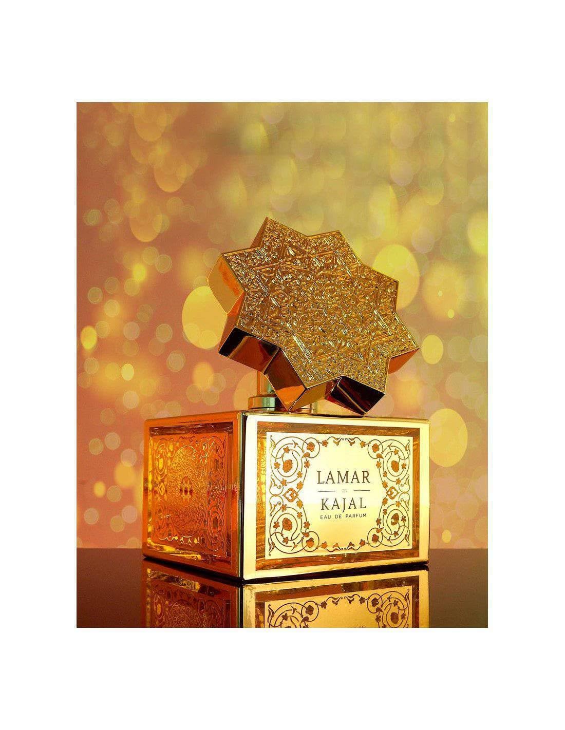 Kajal Lamar De Parfum Spray for Men, 3.4 oz - Golden Rose and Jasmine Fragrance