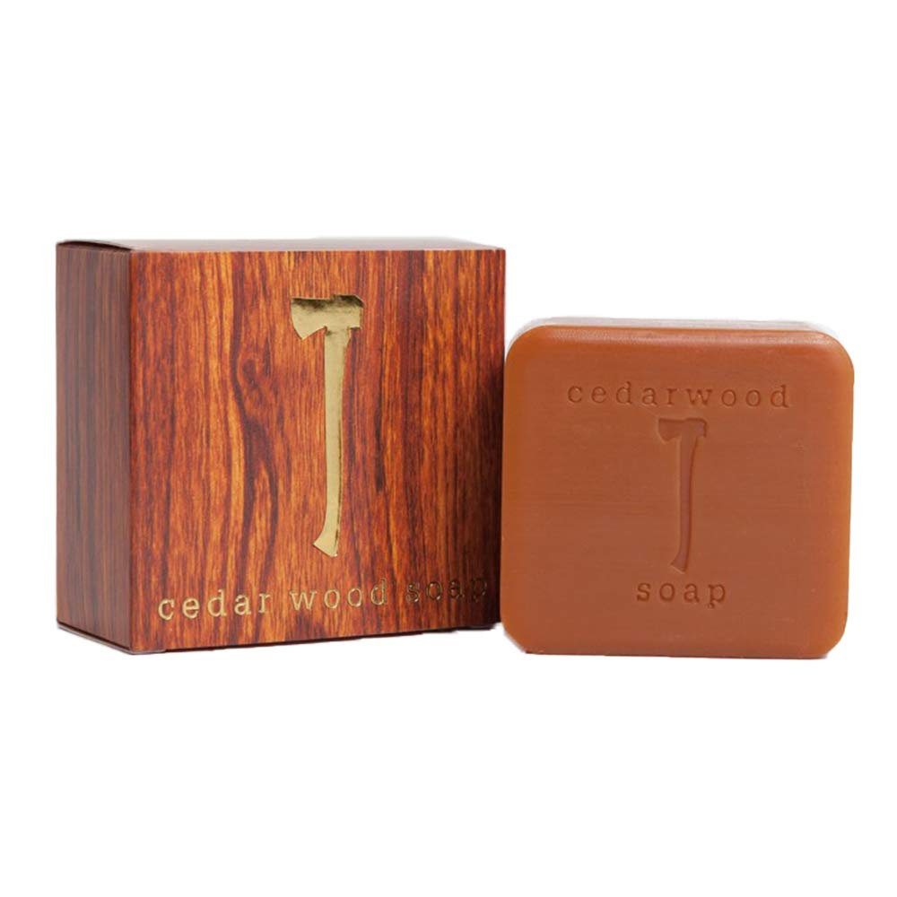 Kalastyle Cedar Wood Soap, 5.8 oz - 2-Pack | Grounding Aromatic Cleanser