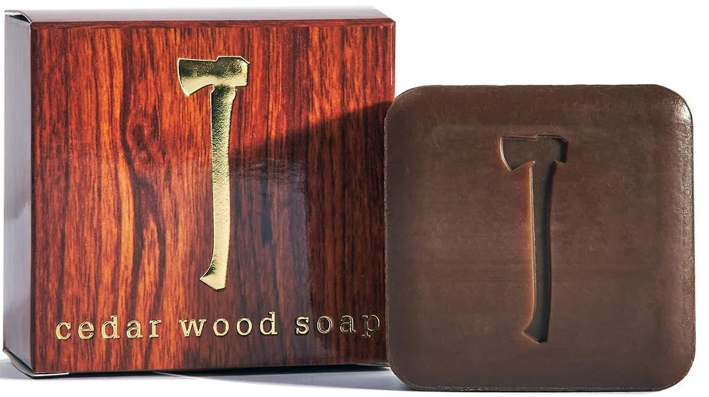Kalastyle Wood Aromatics Collection Soap Trio — Balsam & Pine, Palo Santo & Cedar Wood | Exfoliating Vegan Bars