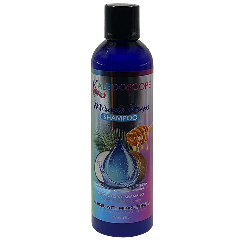 Kaleidoscope Miracle Drops Collection – Coconut Milk, Honey & Aloe Rice Water Hair Care Bundle (3 Pcs)