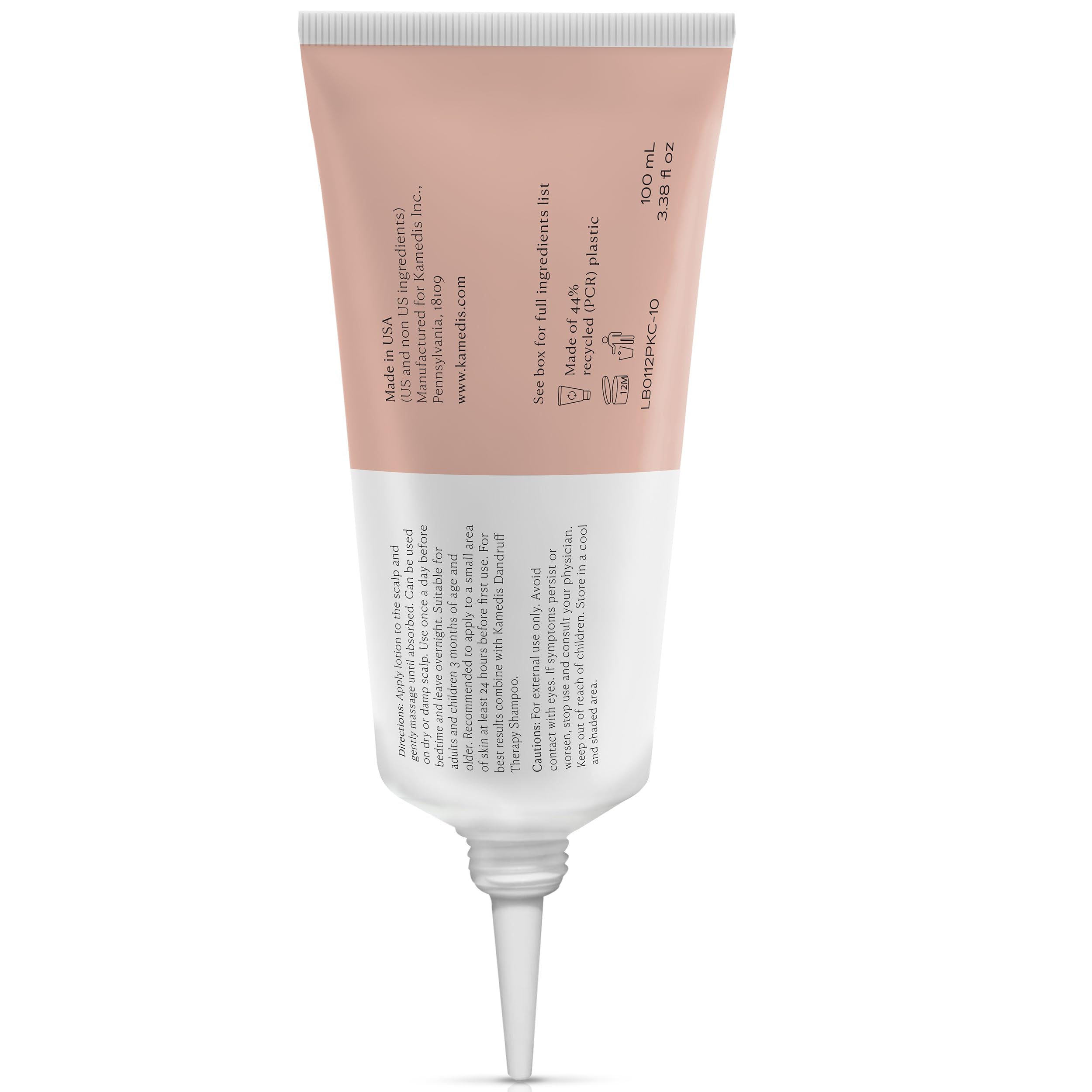 KAMEDIS Scalp Moisturizer Lotion - Overnight Botanical Mask for Dry, Itchy Scalp - Paraben-Free