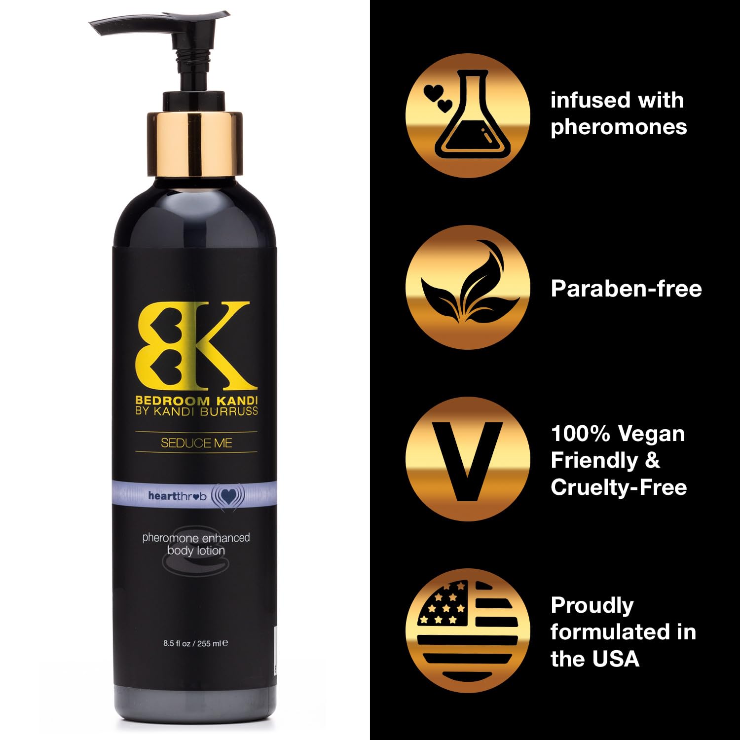 Bedroom Kandi Heartthrob Body Lotion - Pheromone-Infused Moisturizer by Kandi Burruss