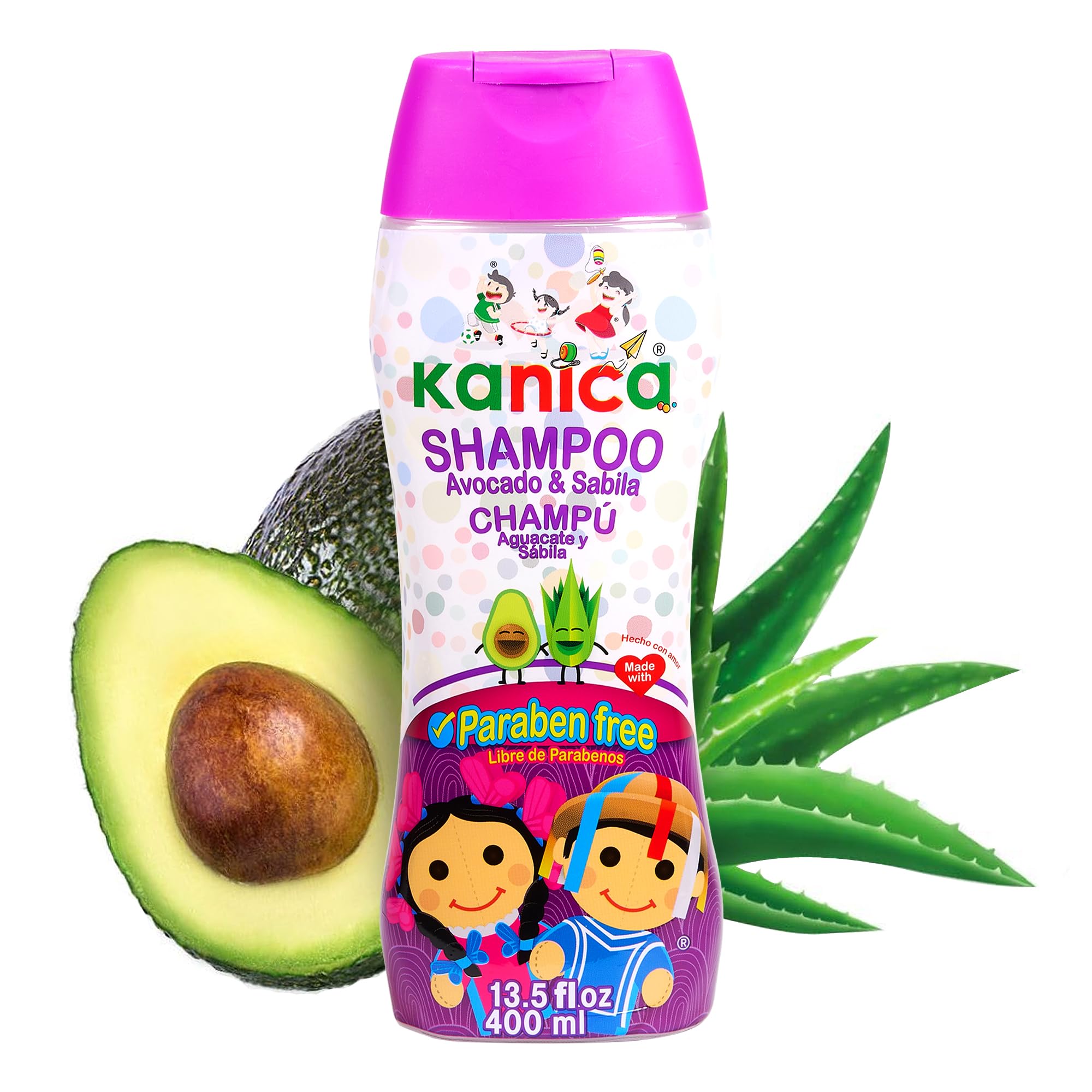 KANICA Shampoo Paraben Free with Aloe Vera and Avocado – Family Haircare
