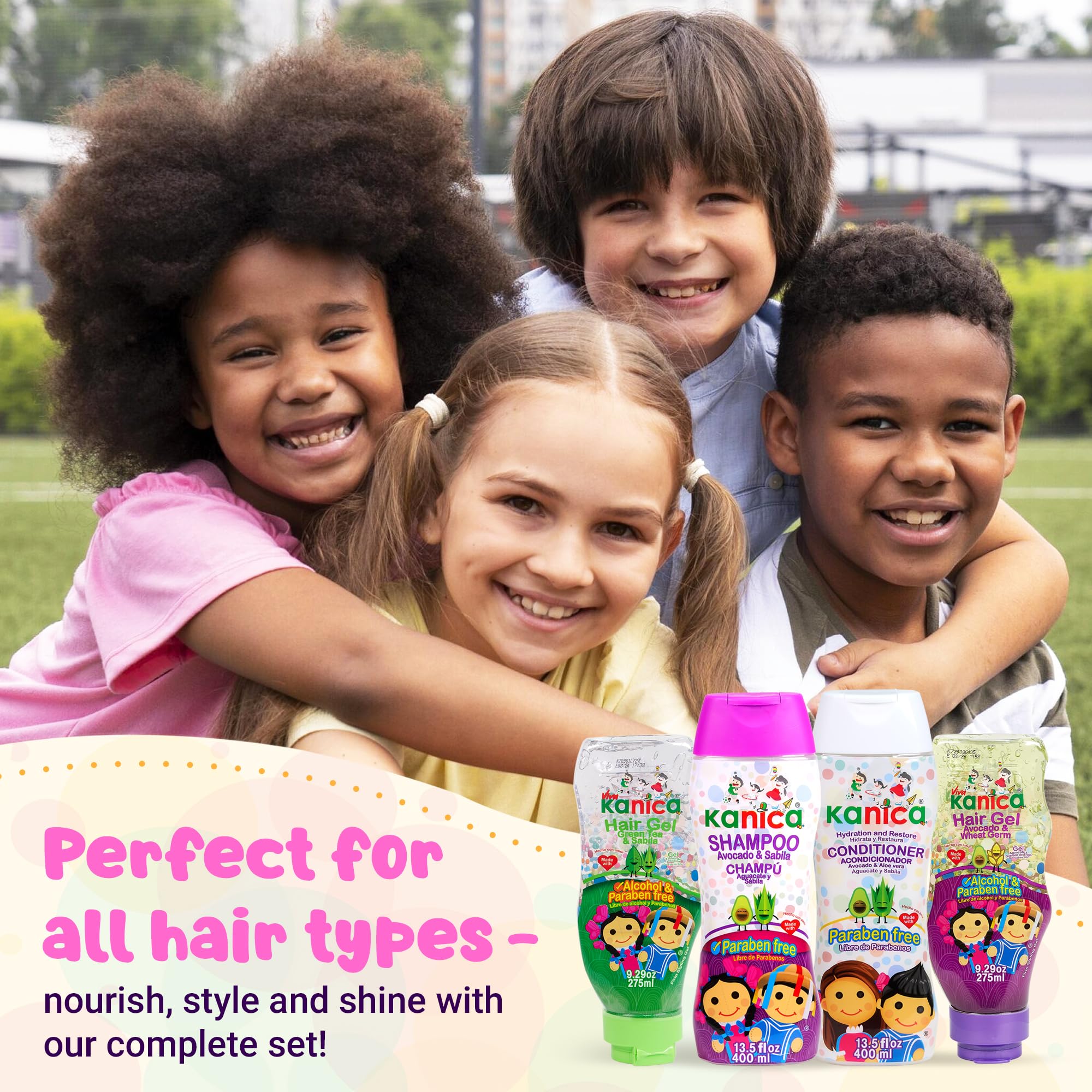 KANICA Shampoo Paraben Free with Aloe Vera and Avocado – Family Haircare